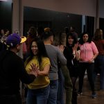 Beginner salsa and bachata class at Rueda de la Vida studio in Vancouver